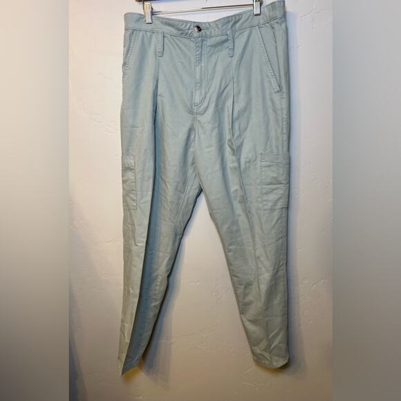 NWT Sam Edelman Women’s Utility Trouser Seafoam Size 14 / 32 - Picture 4 of 9
